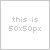 50 x 50 pixels